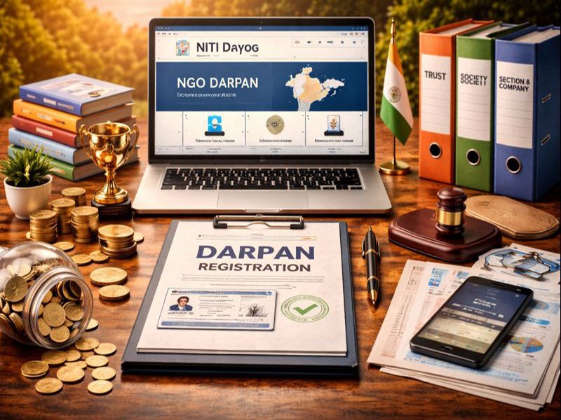 NITI Aayog & DARPAN Registration